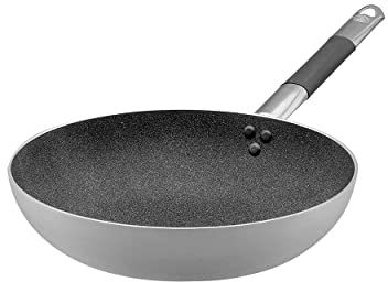 Pentole Agnelli ALSC111BGC24 Shark Skin Pfanne, antihaftbeschichtet, 24 cm