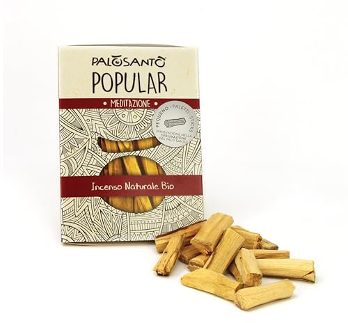 PALOSANTO - Palo Santo Räucherholz - Räucherstäbchen Pequeño - 60 gr - Innovation in der Begasung von Palo Santo - Kleine Stäbchen zur Sublimation mit Aroma Diffuser - Bursera Graveolens