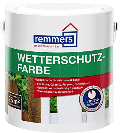 Remmers Flaschengrün 2.5 Ltr. Acryl Außenfarbe 10-12 m²/L