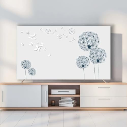 VBVARV TV Dust Cover,Polyester Microfiber Cloth Easy To Cover Your TV Style