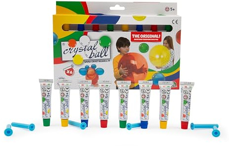 Giochi Preziosi Crystal Ball CRB13000 - Paquete de 8 Unidades, CREA Burbujas mágicas de Colores Diferentes, Juego Creativo para niños, no Mancha, Apto para Juegos en casa, para niños a Partir de 5