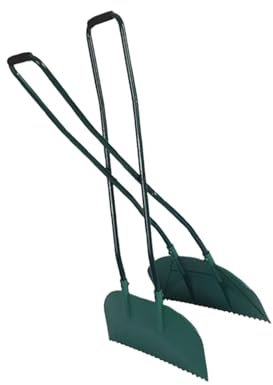 Baoblaze Ramasse-feuilles Râteau à feuilles tombées Facile à utiliser Pelle à feuilles pratique Pratique pour le nettoyage de la pelouse Ramasse-feuilles, Solide