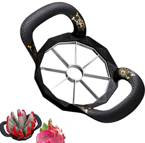 Coupe-Fruit en Acier Inoxydable,Dénoyauteur pour Poires en Inox | Accessoire de Cuisine Multifonction pour Épluchage, Partage de Pommes de Terre - Utilisation Domestique et Extérieur (Maison, Hôtel, V