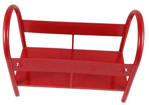 Cabilock Base per Estintore in Plastica Rossa Versatile per Estintori da 3-5 Kg Supporto Sicuro per Vari Ambienti