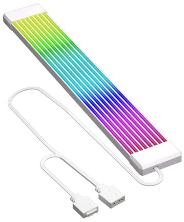 Tuesoa RGB Power Extension Cable ARGB Power Extension Cable 5V 3Pin RGB LED Light Strip Bar for PC Case