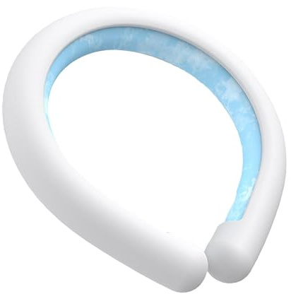 Halskylringar - återanvändbar gel, kallt, handsfree kylisrör | sommarvärmeavlastning, träningstillbehör | kyllösning