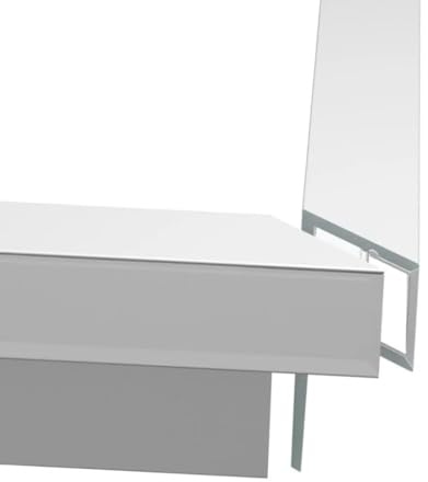 90° Eckverbinder MOLA (MO-108) Außeneck weiß | milchig | 18.8cm x 17.5cm x Innenbreite 10.5mm | Eckwinkel | auf Gehrung geschnitten | Aluprofil für Strips bis 10mm Breite