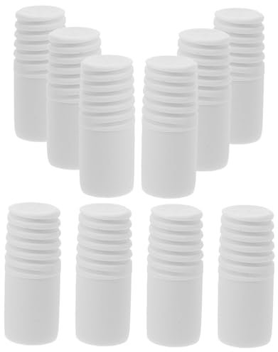 BEBEMOKO 20pcs Threaded Broom Handle Tips Mop Adapter for Household Cleaning Tools Easy Installation Extension Pole for Versatile Use
