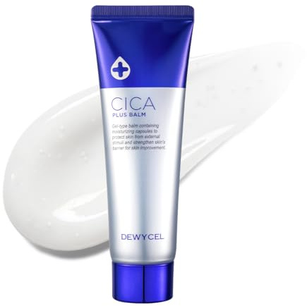 DEWYCEL CICA PLUS BALM with Vitamin C inducer | Premium Korean Day and Night Moisturizer | Centella asiatica, Madecasoside, hyaluronic acid | 1.70 fl oz / 50 ml