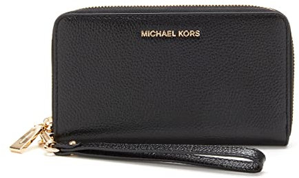 Michael Kors 34F9GM9E3L-001 LG FLAT MF PHN CASE BLACK Donna Borse Taglia EU Unica