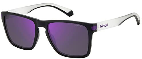 POLAROID PLD 2139/S Occhiali da sole da uomo Nero e viola opaco