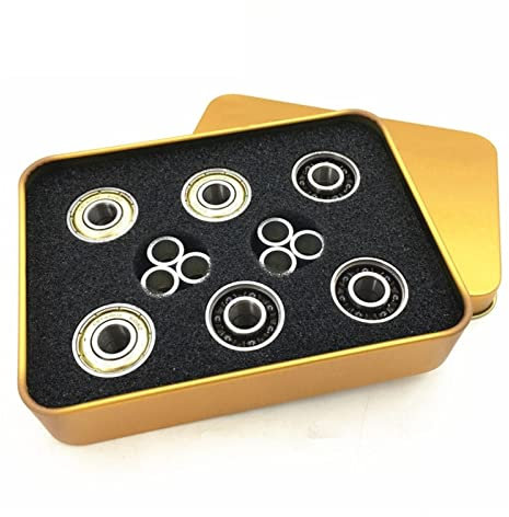 EICOFF Kugellager 608 Skates mit 7 Perlen Keramik Inlineskates Geschwindigkeit Keramik Lager Roller Skateboard Lager