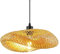 Schindora Luminaire Plafonnier RéTro,Chapeau Bambou Suspension Rotin 40Cm Tissage Plafonnier Salle De Bain E27 CréAtivité éClairage De Plafond Pour Salle À Manger Salon Restaurant,Paille LéGèRe