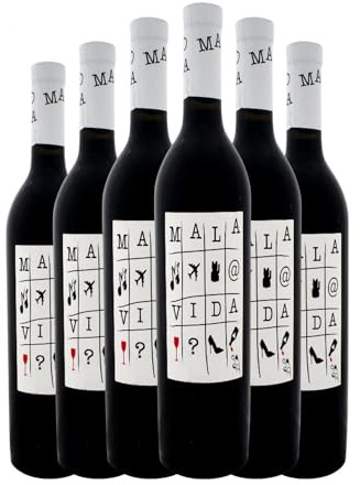 Antonio Arráez Malavida Valencia Roble 75 cl Vino tinto (Caja de 6 Botellas de 75 cl)