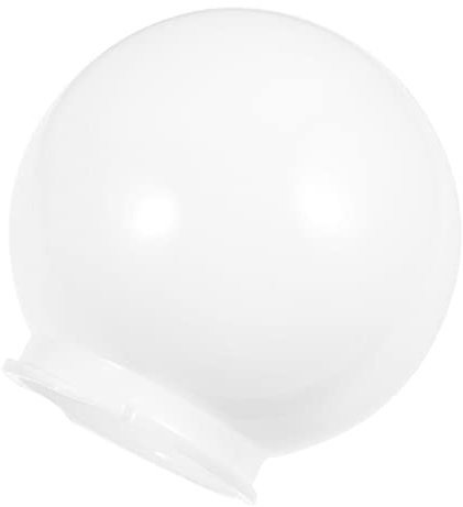 Hemobllo Outdoor Acrylic Lamp Shade Replacement Globe for Light Fixtures Decorative Lampshade Lightweight Easy to Install for Garden and Lighting