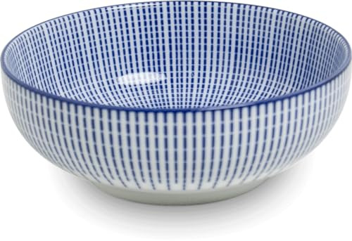 Luxe - Bol - Sendan Tokusa - Edo japan - Ø18 cm - Grand - Plats en céramique - Bol en porcelaine - Plat à fruits - Plat de service - Bol à salade - Ensemble de bols - Saladier - Bol à mélanger -