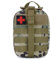 Erste-Hilfe-Tasche für den Außenbereich, medizinische Handtasche, taktische MOLLE-Tasche, Woodland, Einheitsgröße, Taktisch