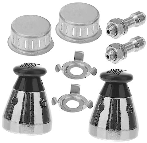 FUNOMOCYA Pressure Cooker Relief Valve Replacement Parts Jigger Valve and Steam Release for Household Pressure Cookers Sturdy Alloy