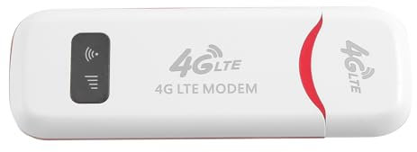 Jrifedptry 4G LTE Wireless USB Dongle Mobile Hotspot 150Mbps Módem Stick Tarjeta SIM Móvil Banda Ancha Mini Router 4G para Coche Oficina