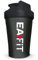 Shaker Protéine 400 ml Sans BPA – Shaker Gradué avec Mélangeur en Acier – Whey Protein, Pre Workout, Creatine – Shaker Plastique Anti-Fuite pour Sport et Fitness - Noir clair - EAFIT marque française