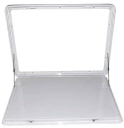 Klappbare Picknicktische for Wohnmobile, Wandmontierter Picknicktisch for Campervans, Hochwertiger Klapptisch Aus Aluminiumlegierung, Abschließbares Wandtisch-Set(Key,50 * 35cm(19.7 * 13.8in))