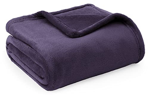 BEDSURE Kuscheldecke Flauschig Decke Fleecedecke - 150x200cm, Violett | Weich Wohndecke, Wohn- & Kuscheldecken Sofa überwurfdecke, Tagesdecke, Sofadecke, Couch Blanket, Geschenke für Frauen