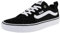 Mens Vans Size 10.5, Filmore Sneaker Black & White Suede & Mesh Canvas Lace Up Shoes, Low Top Men's Trainers, Lightweight Men's Shoes by Vans Active Wear Range (10.5 UK)