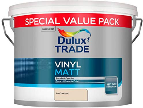 Dulux Trade 7.5L Vinyl Matt Special Value Pack - Magnolia Finish