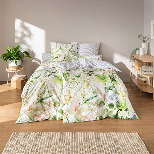 ESTELLA Mako-Satin Bettwäsche Summer Multicolor