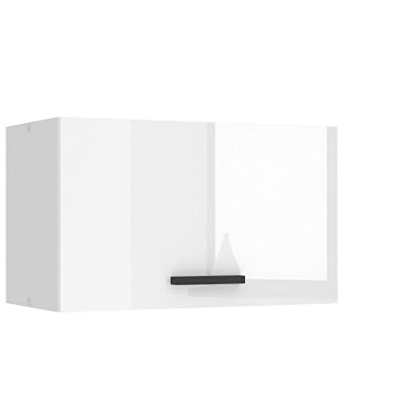 Belini Hängeschrank Küche SGP 60 cm, mit 1 Tür, Weiß Hochglanz | Küchenschränke, Oberschrank, Küchenhängeschränke, Wandschrank Hängend