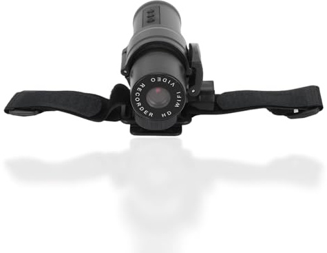Caméra de Casque Dash Cam 1080P, Grand Angle de 120 Degrés, WiFi, Mini Caméra de Sport en Plein Air, Chargement par Interface USB, Adaptée aux Casques de Vélos, de Motos