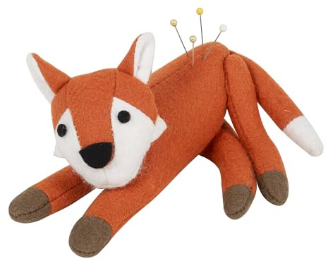 Hobby Gift PCFXƣ Weiches Nadelkissen aus schickem Stoff, Fliegenpilz, (d/w/h) 15 x 9 x 8cm