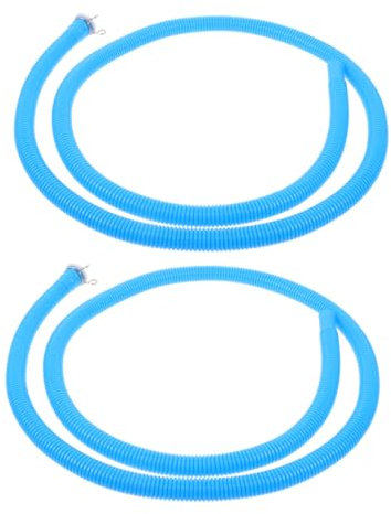 Artibetter 2pcs Long Washing Machine Hose Pe Drain Hoses Washer Machine Extension for Easy Water Drainage Air Conditioner Inlet