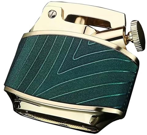 Kerosinfeuerzeug, Vintage-Feuerzeug, traditionelles Feuerzeug mit weicher Flamme, Steampunk-Feuerzeug, coole Feuerzeuge für, Metallfeuerzeug, wiederverwendbares klassisches Feuerzeug (ohne Brennstoff)