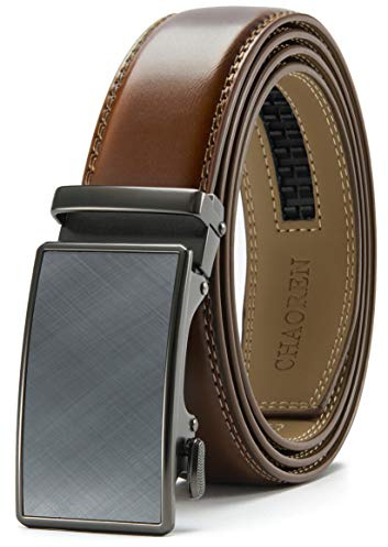 CHAOREN Automatik Gürtel Herren, Ledergürtel Herren, 35 mm Breit, Kürzbar | Präzise Anpassung für perfekte Passform, Strapazierfähiges Leder, Zuschneidbar, Für Business & Freizeit, Ideal als Geschenk
