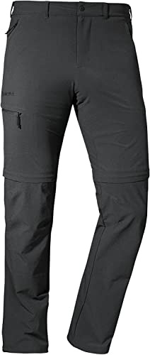 Schöffel Mäns Koper1 Zip Off byxor herrbyxor Grå Asfalt 26