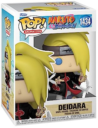 Funko POP! Animation: Naruto - Deidara | Offizielles Anime Merch - Vinyl Sammelfigur als Regal Deko - Geschenkidee zum Geburtstag für Fans und Sammler