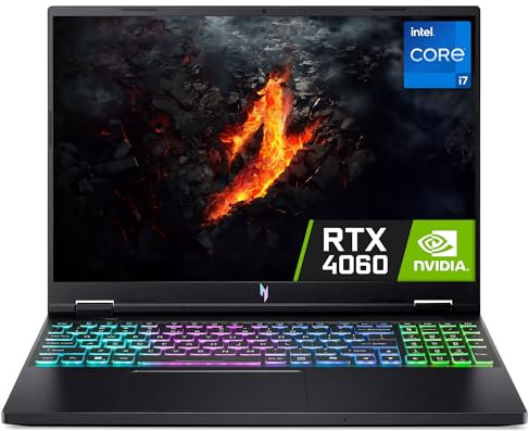 acer Nitro 16 NH.QQSEK.002 16 WUXGA IPS 165Hz Core i7 RTX 4060 Gaming Laptop