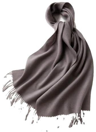 Hgvcfcv Wollschal Paarschal Hochzeit Schal Wärme Unisex Klassische Winterschals, lila grau, One size