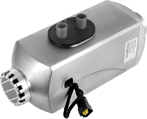 LYJYUJIE 5KW Calefaccion Estacionaria Calentador Diesel Calefaccion Diesel 10Termostato LCD De Control Remoto del Tanque L para Camiones RV Bus~/