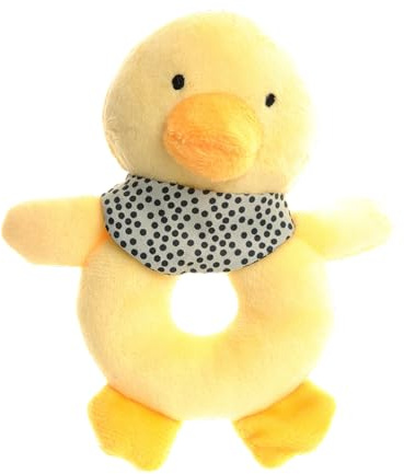 Ziggle Soft Plush Baby Rattle Toy | Newborn Sensory & Cuddly Gift