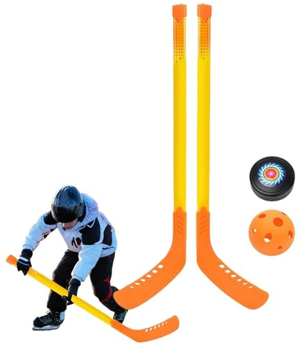 Bastoni Da Hockey Per Bambini, Bastoni Da Hockey Per Bambini Piccoli Gioco Di Bastoncini Da Hockey Su Ghiaccio Gioco Di Bastoni Da Hockey Su Ghiaccio Portatili, Gioco Di Bastoncini E Palline Da Hockey