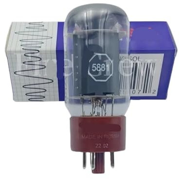 ERSINIAN 5881 Röhre ersetzt EL34 5881A 6L6 350C 6L6GC 6P3P HiFi Audio-Röhrenverstärker-Bausatz zum Selbermachen (1 Stück)