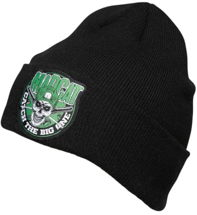 Madcat Skull Beanie One Size Fits All
