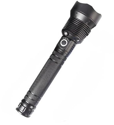 AngLink Festberg HyperXL - ultrahelle taktische Taschenlampe,Wiederaufladbar, wasserdicht & stoßfest – Für Outdoor, Camping, Notfälle & Alltag (type-2)