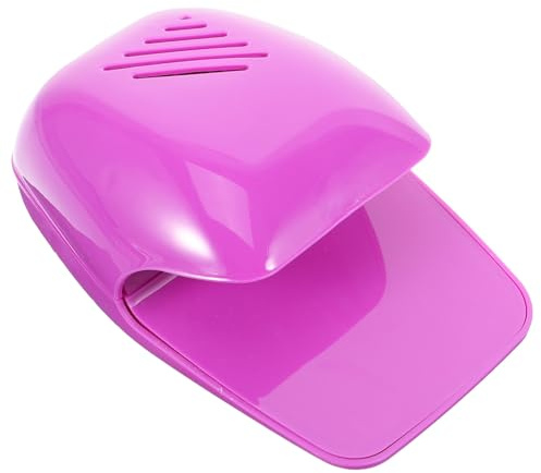 TOGEVAL Asciugatrice per unghie Portatile Mini Nail Dryer per Manicure e Pedicure Asciuga Smalti Design Compatto e Riutilizzabile per Nail Art Te