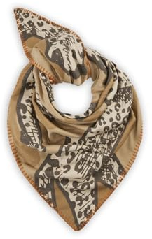 CODELLO PRINTED TRIANGLE POLYESTER/VISCOSE - 128X128X180CM