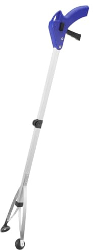 HONITANO Pinza Recogedora de Basura de Aluminio Reforzado Fuerte Agarre Antideslizante para Limpieza Doméstica y Recogida Exteriores para Jardines y Espacios Públicos