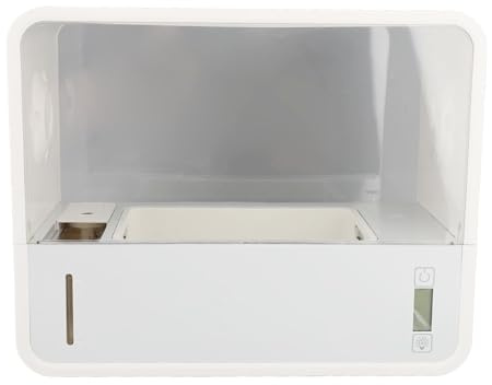 RASTKY Pilzpflanzzelt, Automatische Stillluft-Pilzbox mit Intelligentem, Erdlosem, Transparentem Display für Züchter, ABS, USB