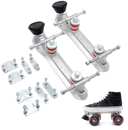 lisutupode Kit de base de patin à roulettes avec support de modification de chaussures à deux rangées | Support de patins à roulettes pour voyage, parc, intérieur et extérieur, famille, femmes, hommes, amis